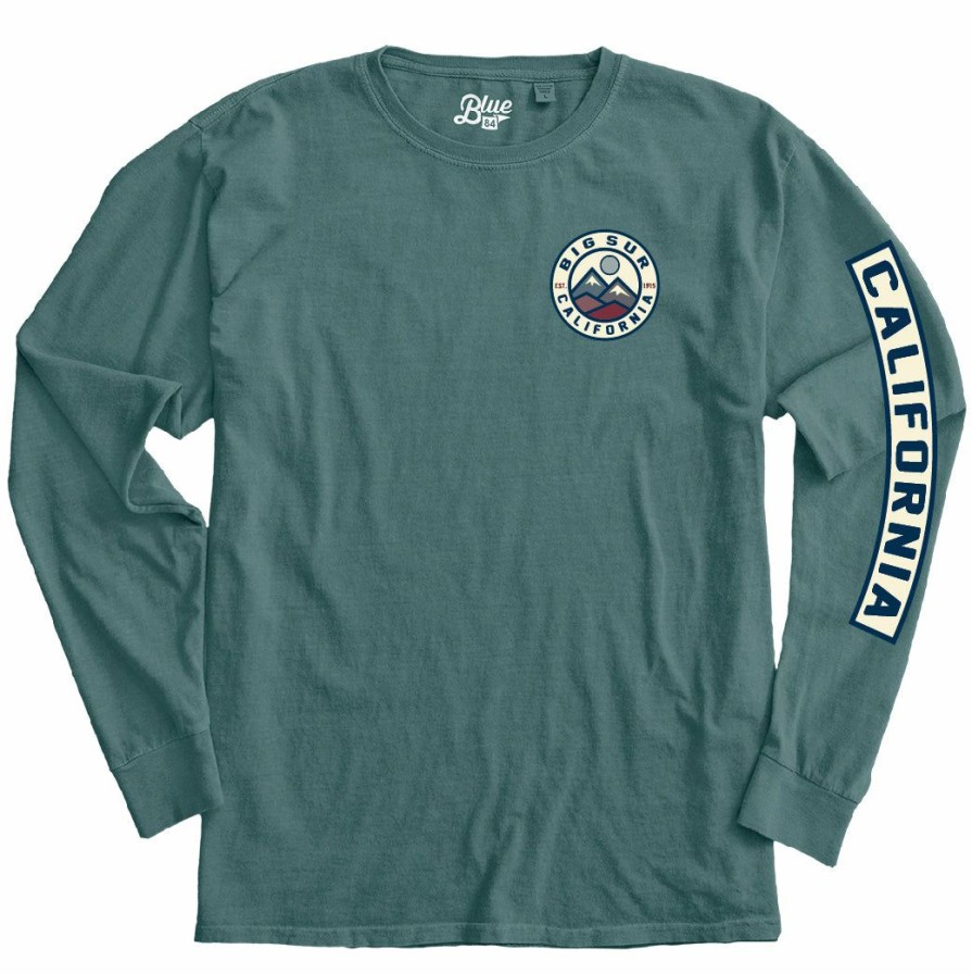 Men * | Security V2 Big Sur Long Sleeve T-Shirt Discount Online Teal