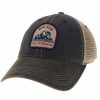 Accessories * | Big Sur Radial Top Trucker Hat Cheap Online Navy