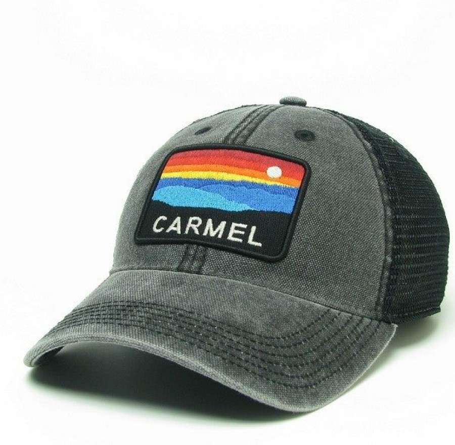 Accessories * | Carmel Horizon Trucker Hat Classical Black