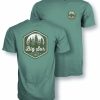 Men * | Hex Trees Big Sur T-Shirt Special Newport Green