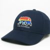 Accessories * | California Bear Horizon Hat Top Selling Navy