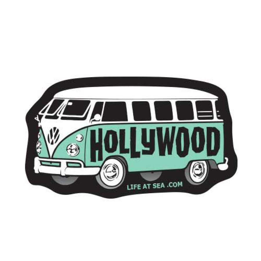 Accessories * | Hollywood Vw Bus Small Sticker Bargain Sale