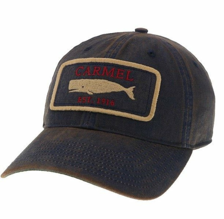 Accessories * | Carmel Vintage Sperm Whale Hat Best Choice Navy