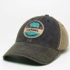 Accessories * | Carmel California Bear Circle Hat Cheap Online Navy Trucker