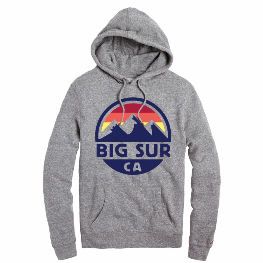 Men * | Big Sur Fall Mens Hooded Sweatshirt Cheap Online Heather