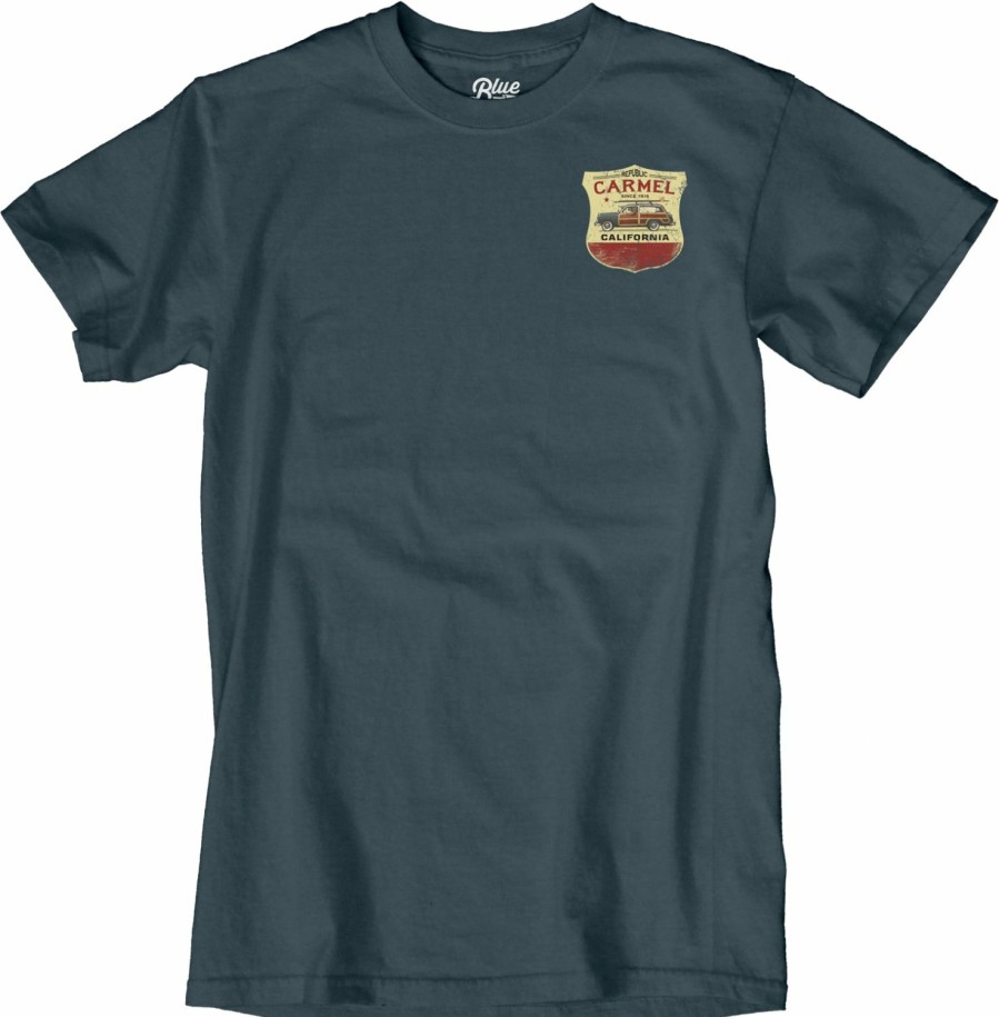 Men * | Liberty Bell Carmel Woody T-Shirt Best-Selling Indigo