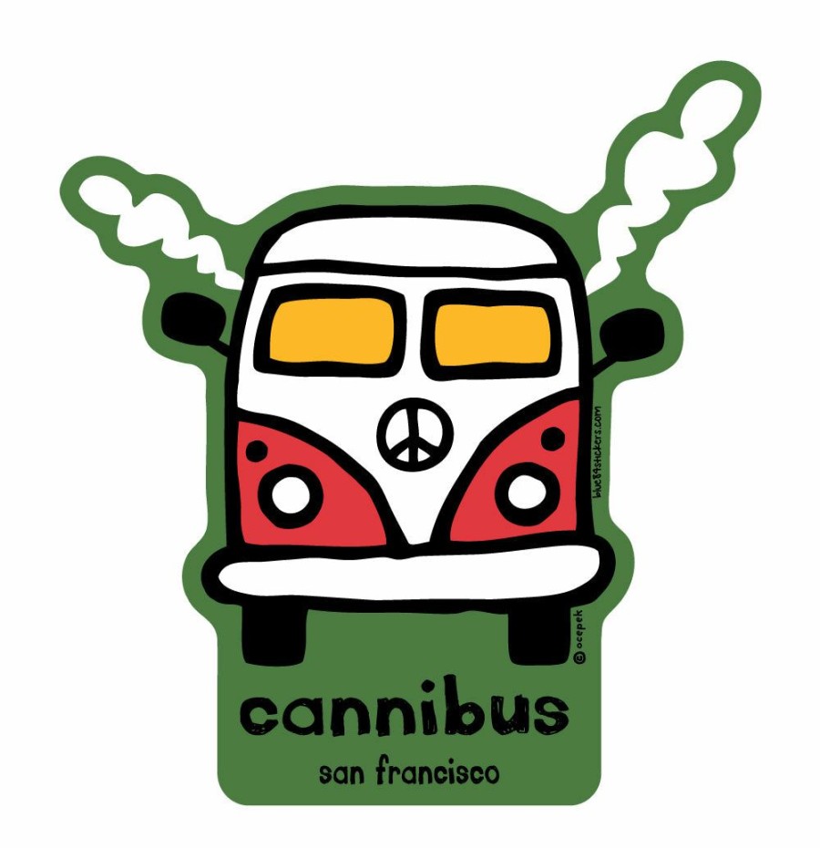 Accessories * | Cannibus San Francisco Magnet Official