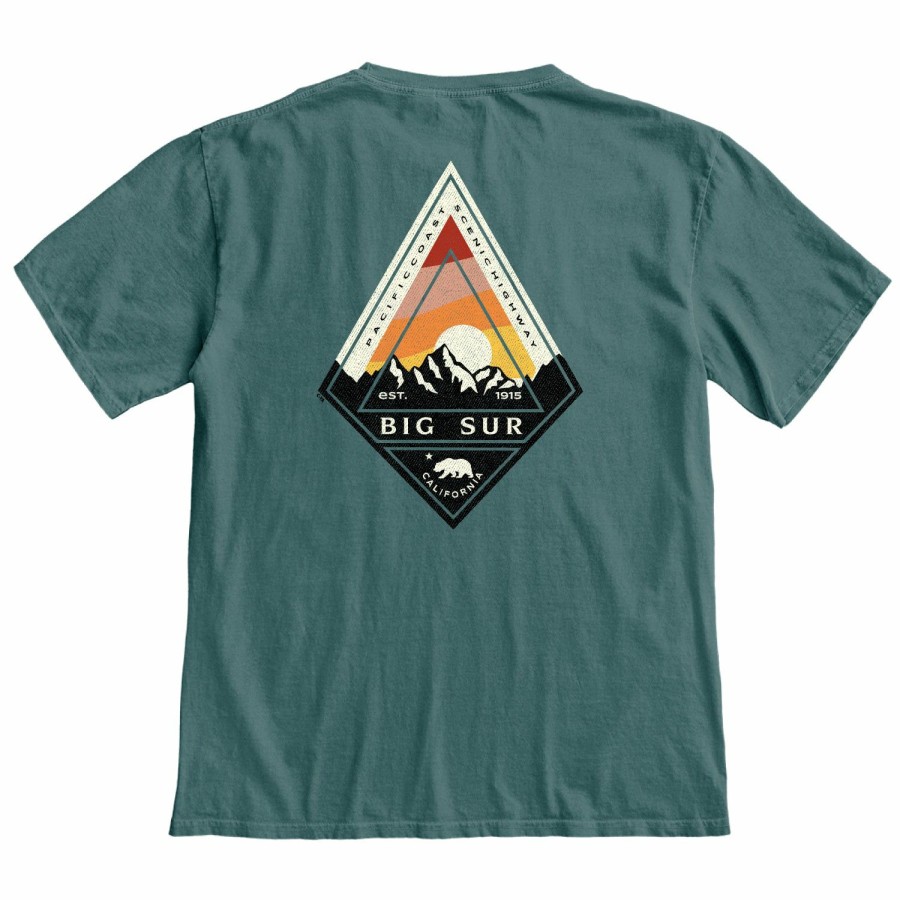 Men * | Koolaid Mountain Big Sur T-Shirt Reliable Quality Teal