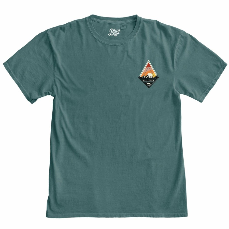 Men * | Koolaid Mountain Big Sur T-Shirt Reliable Quality Teal