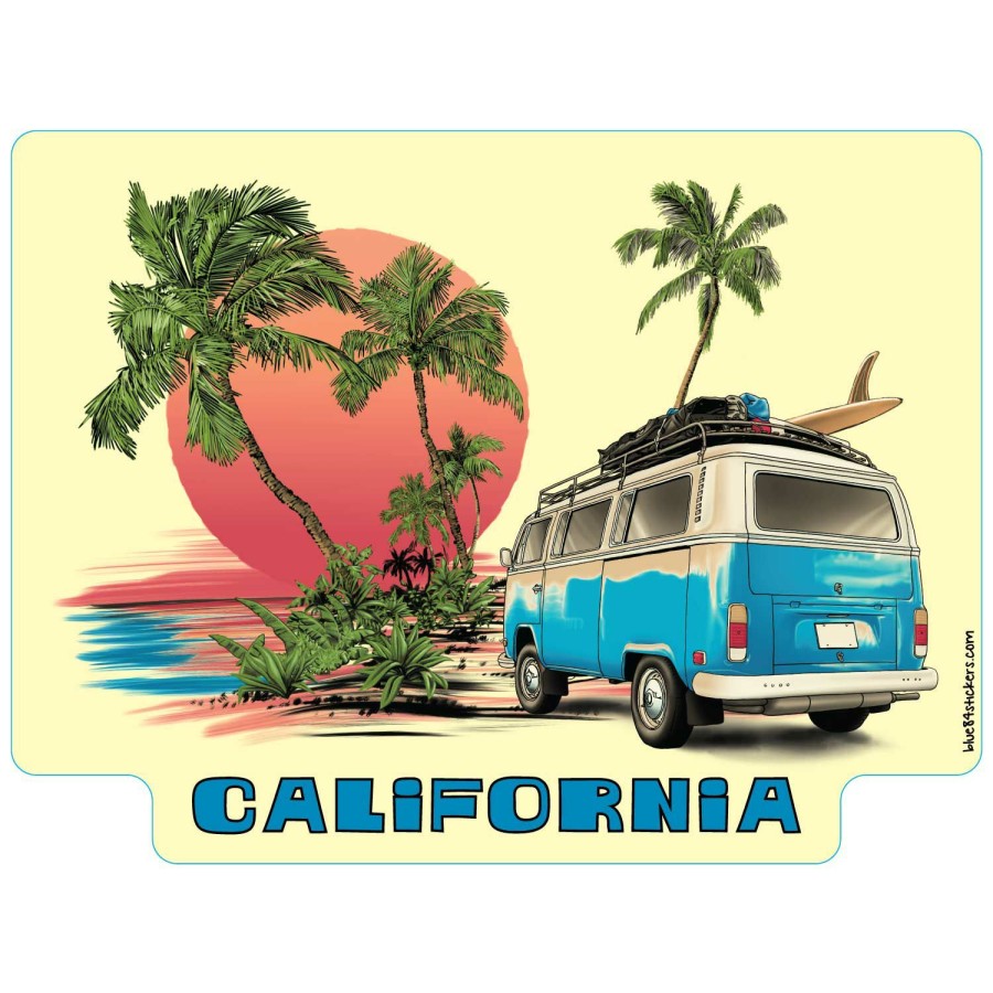 Accessories * | Night Party California Sticker Sale Online