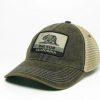 Accessories * | Big Sur Patch Trucker Hat Bargain Sale Washed Black