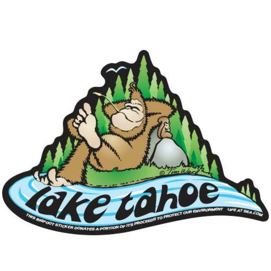 Accessories * | Lake Tahoe Big Foot Sticker Wholesale