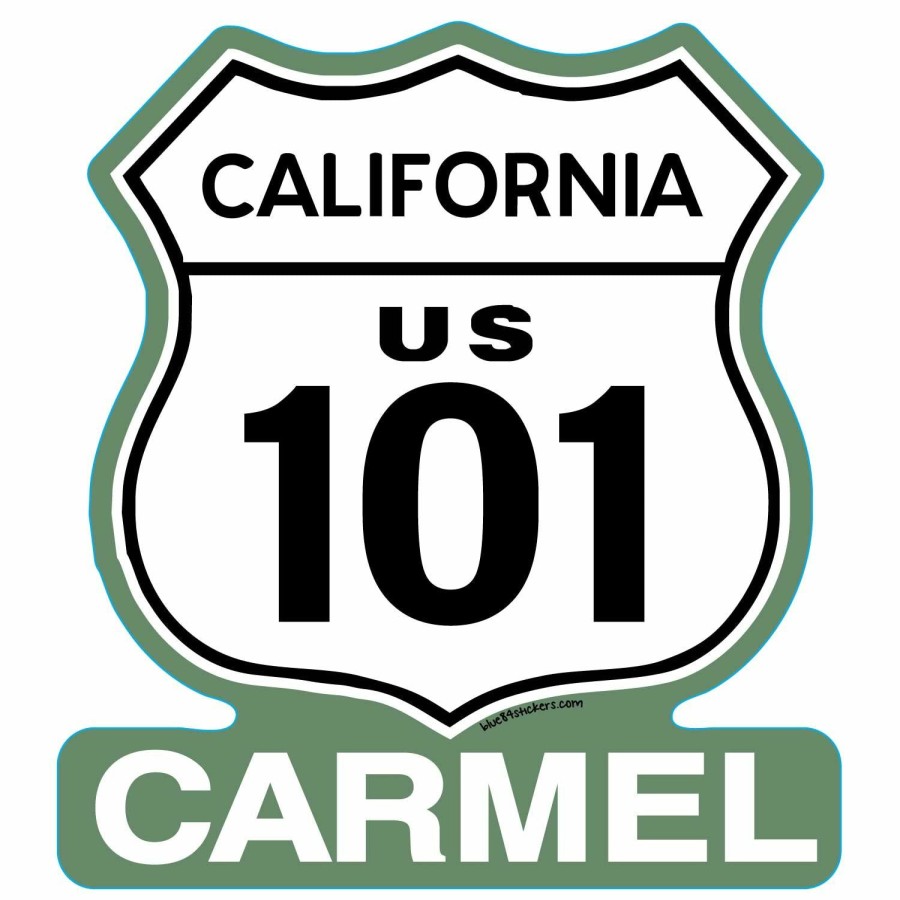 Accessories * | Route 101 Carmel Sticker Best Choice