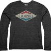 Men * | Slick Valve Carmel Long Sleeve T-Shirt Special Black