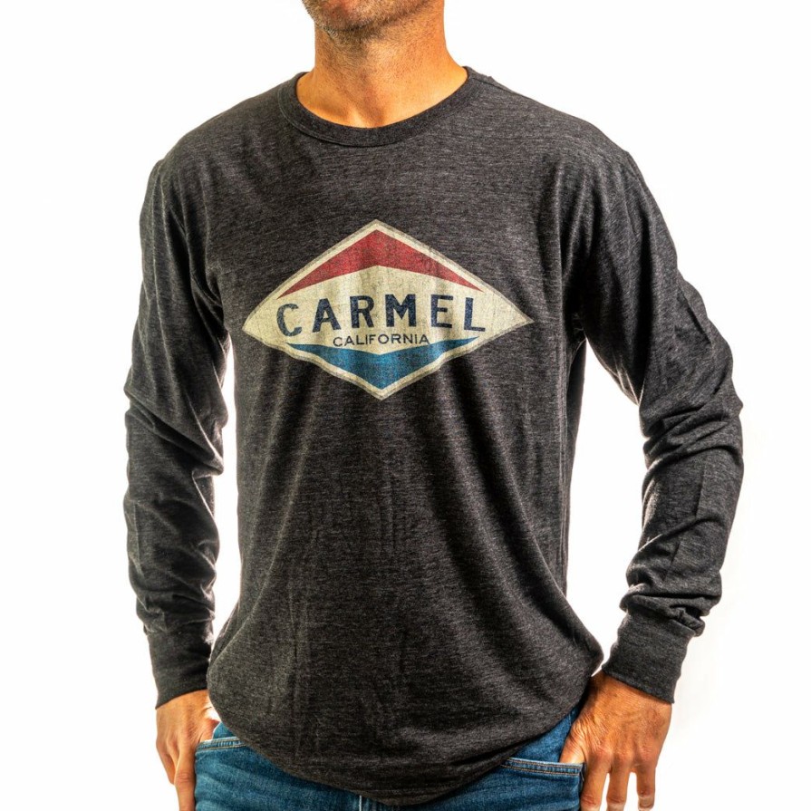 Men * | Slick Valve Carmel Long Sleeve T-Shirt Special Black