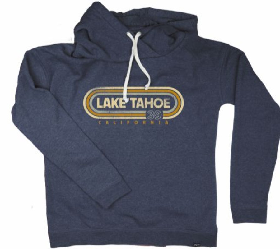 Women * | Console Lake Tahoe Hooded Sweatshirt Sale Online Denim