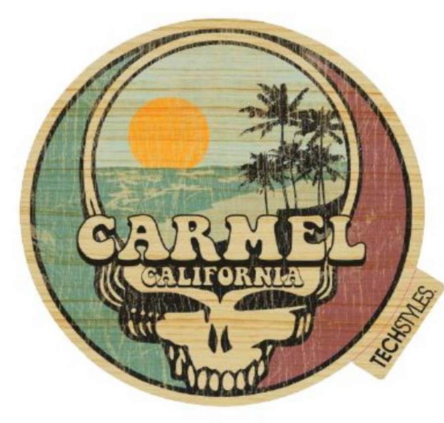 Accessories * | Brain Surgery Carmel Wood Sticker Reliable Quality