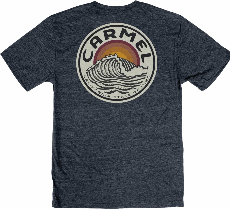 Men * | Carmel State Of Mind Crankshaft T-Shirt Official Navy