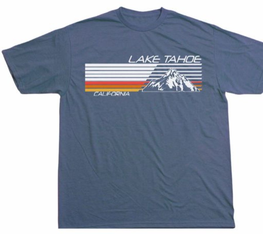 Men * | Con Mach 3 Lake Tahoe T-Shirt Discount Online Navy