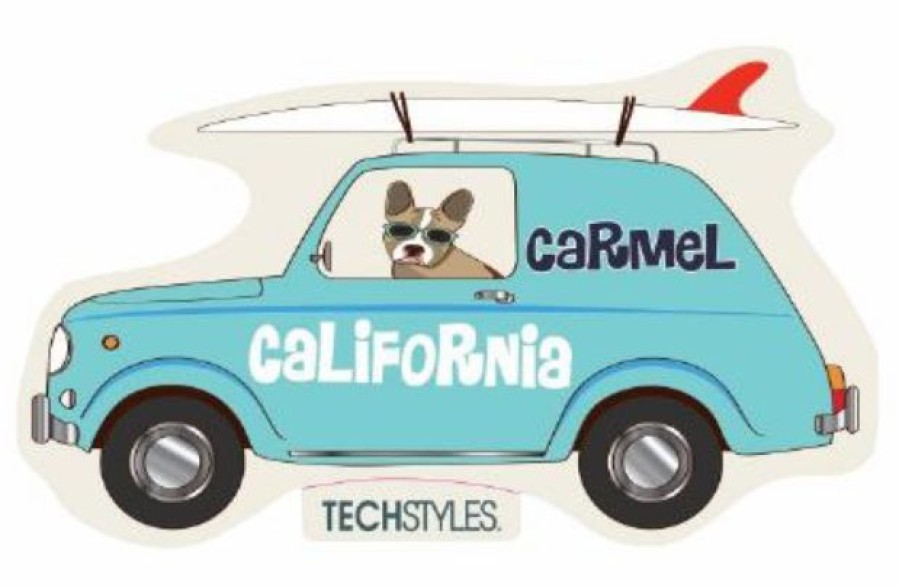 Accessories * | Surf Dog Carmel Sticker Discount Online