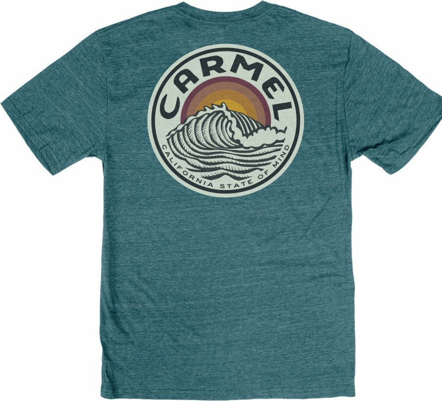 Men * | Carmel State Of Mind Crankshaft T-Shirt Official Dark Teal