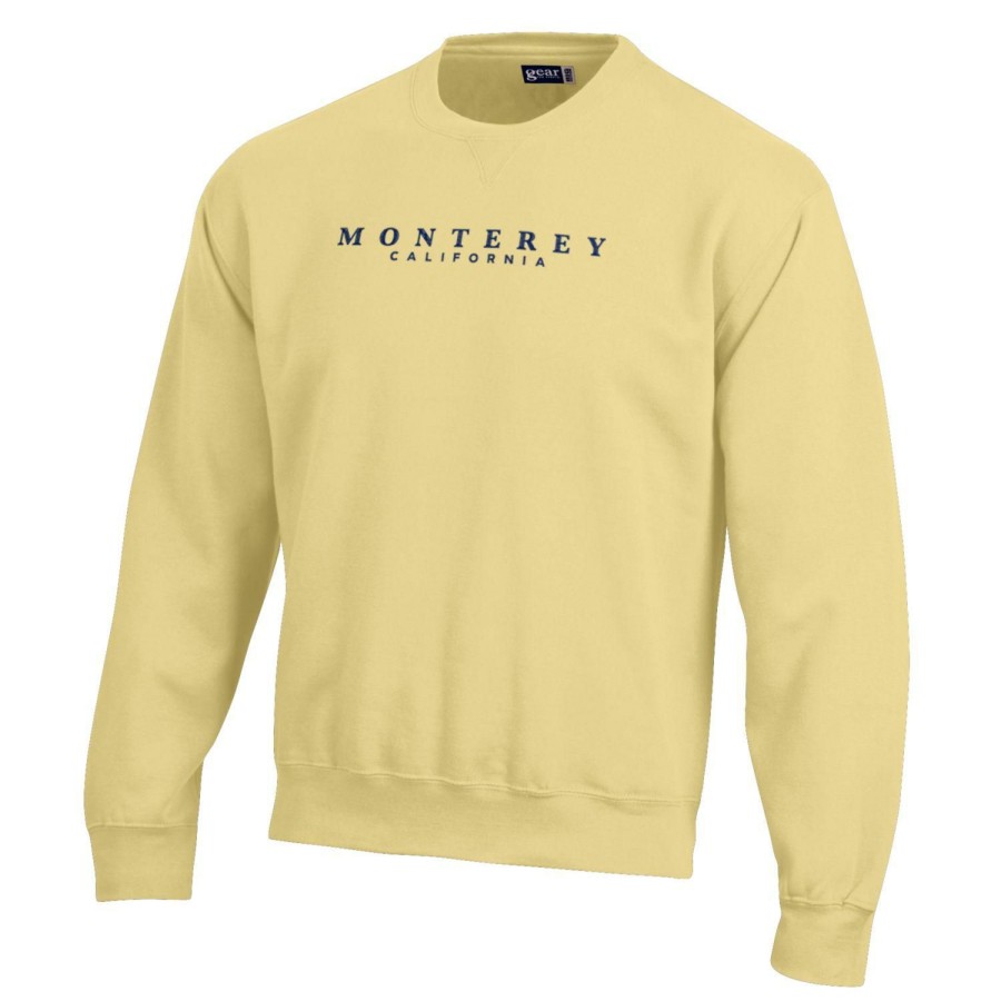 Men * | Monterey Crewneck Sweatshirt Wholesale Butter