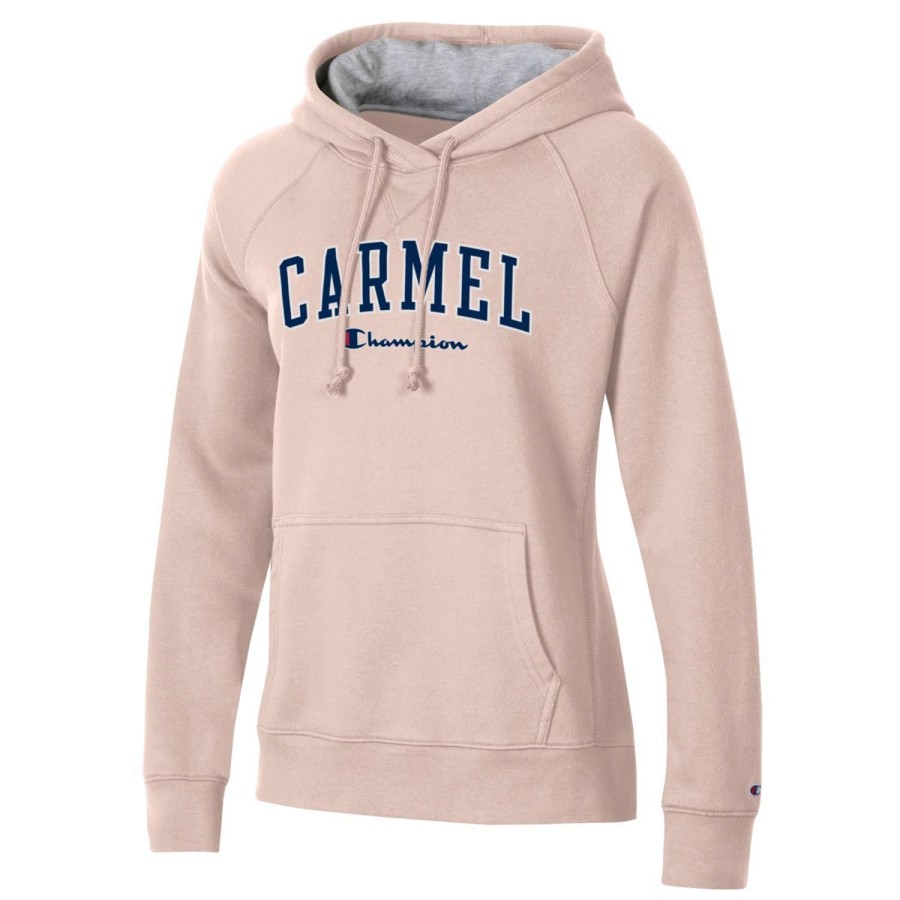 Women * | Champion Carmel Hooded Sweatshirt Online Sales Pale Pink