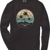 Men * | Lazy Day Venice Beach Long Sleeve T-Shirt Wholesale Black