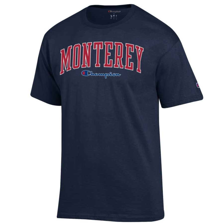 Men * | Champion Monterey Arc T-Shirt Best Choice Navy