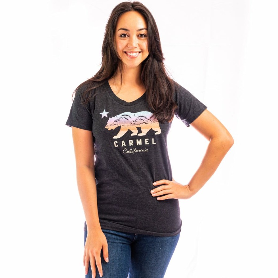 Women * | Cheer Carmel T-Shirt New Threads Black