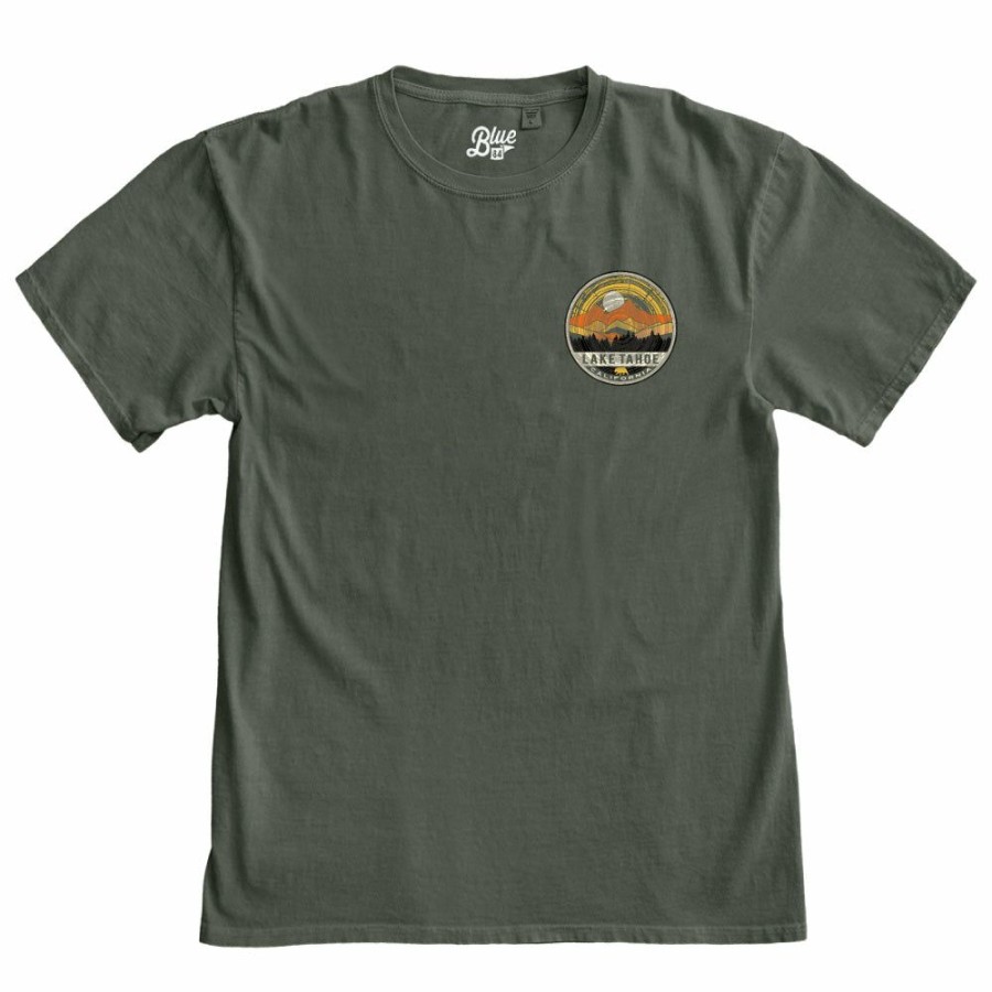 Men * | Epoch Mountains Lake Tahoe T-Shirt Sale Online Forest