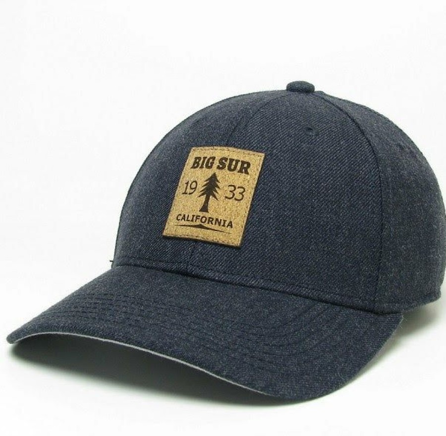 Accessories * | Big Sur Mid Pro Adjustable Hat Good Quality Heather Navy