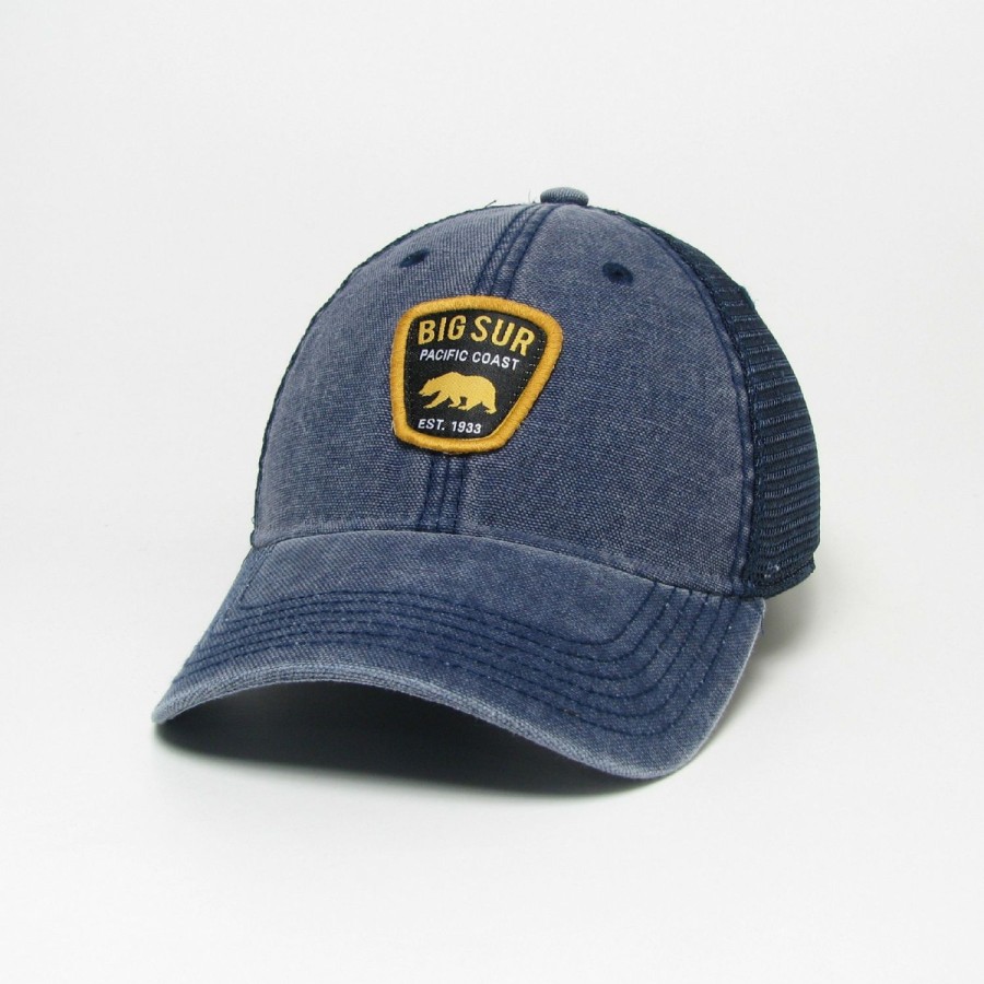 Accessories * | Big Sur Patrol Trucker Hat Sale Navy