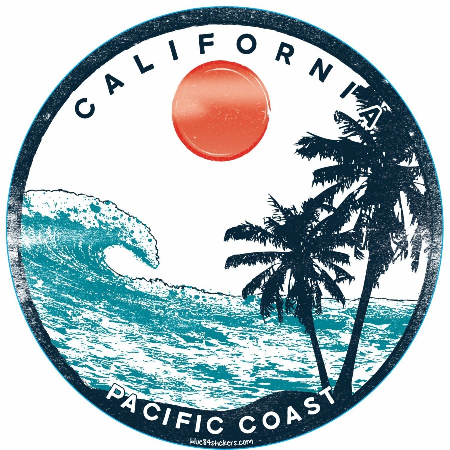 Accessories * | Coastal Club Wave California Magnet Sale Online