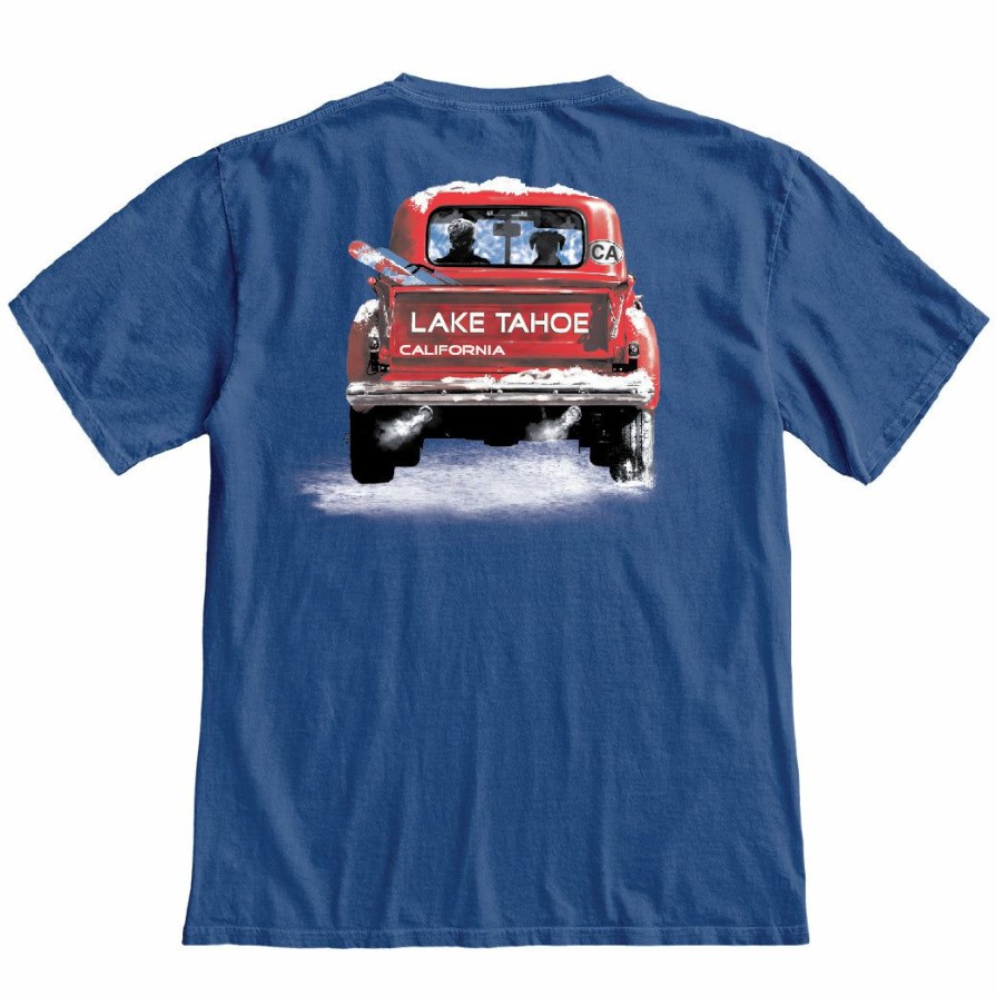 Men * | Escape Buddie Ski Lake Tahoe T-Shirt Cheap Online Royal